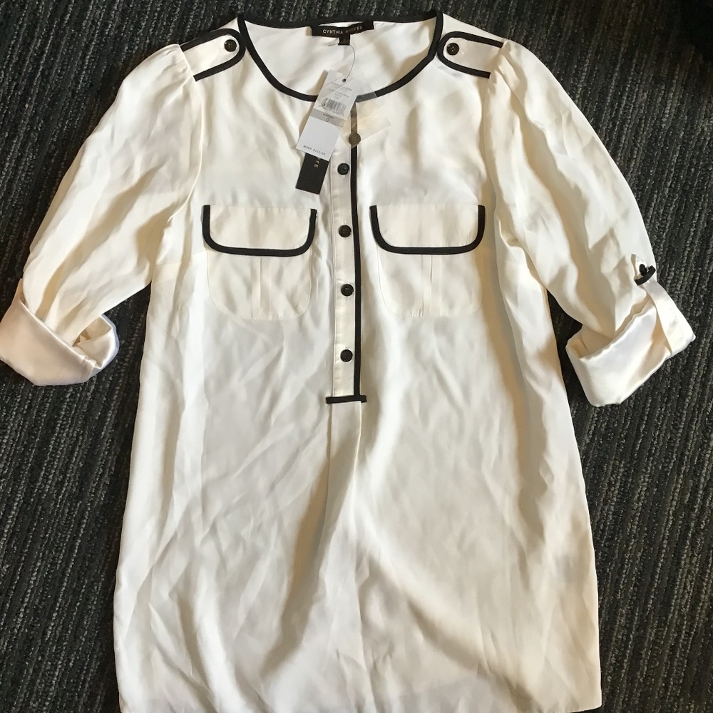 White button up shirt